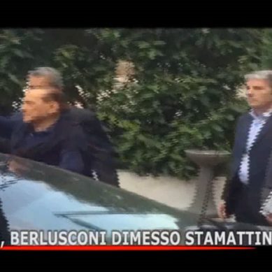 Milano, Berlusconi dimesso stamattina