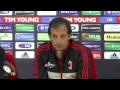 MILAN: Allegri pre Juventus