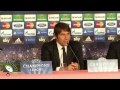 BAYERN  vs  JUVENTUS  A. Conte in conf. post partita