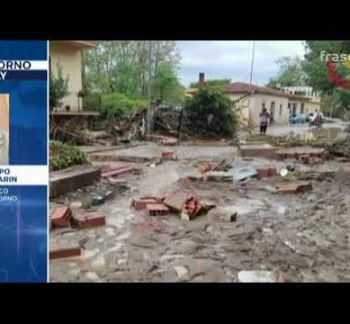 Ultimi aggiornamenti sul nubifragio a Livorno e sul terremoto in Messico