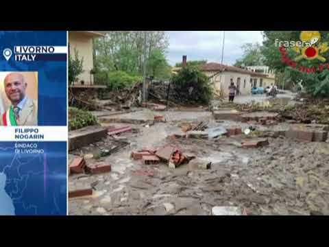 Ultimi aggiornamenti sul nubifragio a Livorno e sul terremoto in Messico